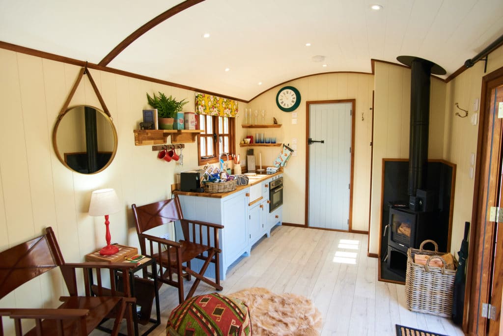 Dittisham Hideaway Shepherds Lodges