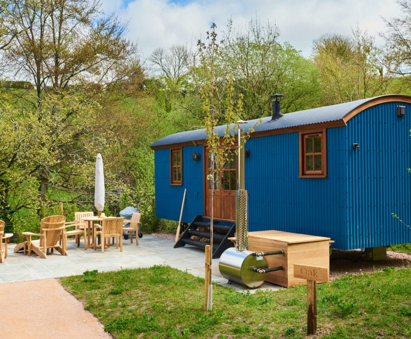 Dittisham Hideaway Shepherds Lodges