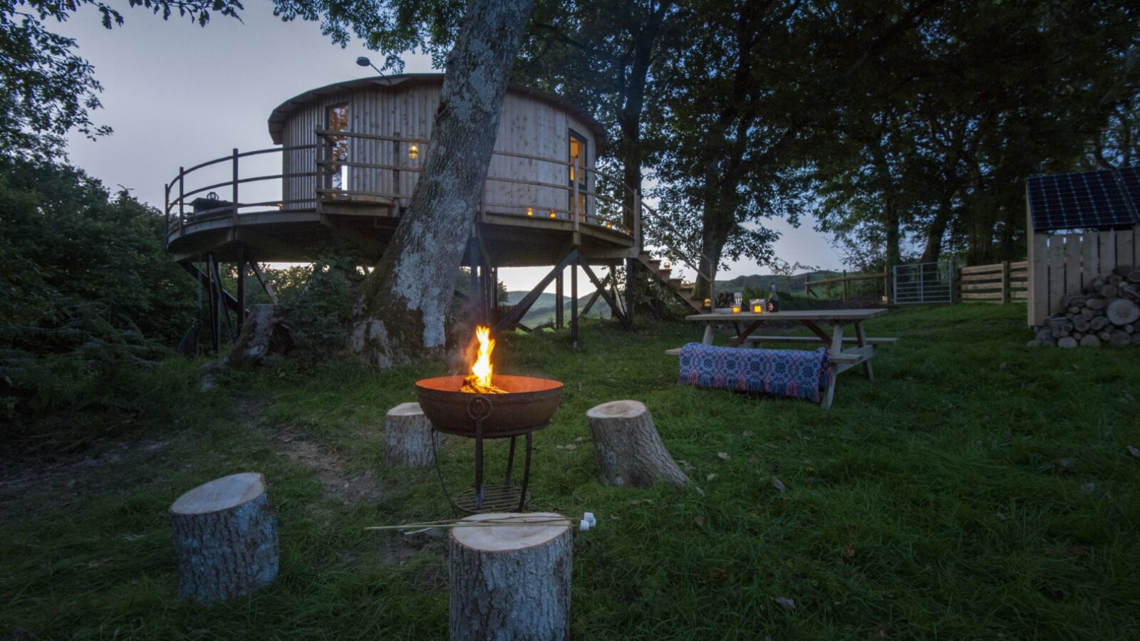 Wild Welsh Treehouses