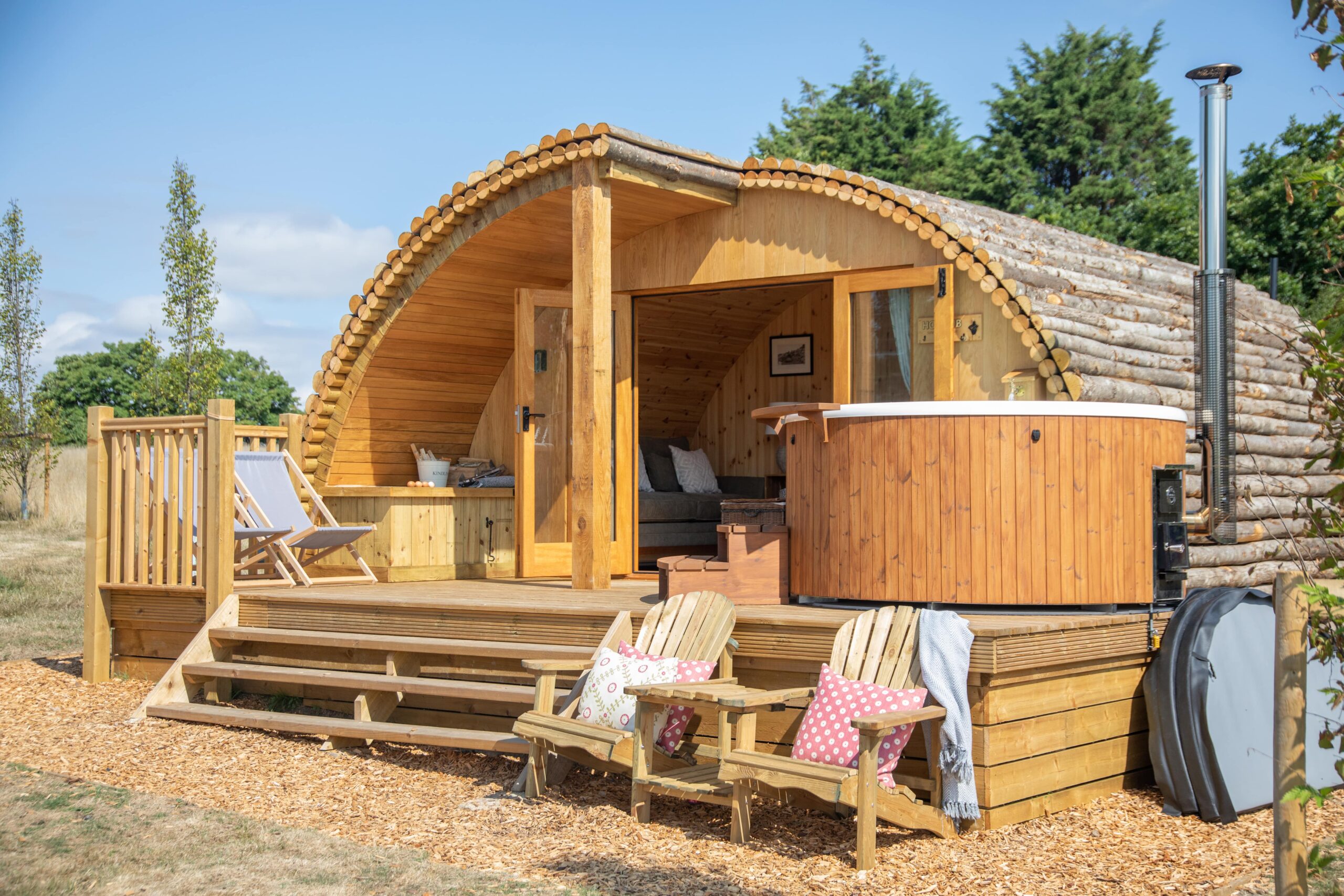 Barnhorn Glamping coastal holidays in England